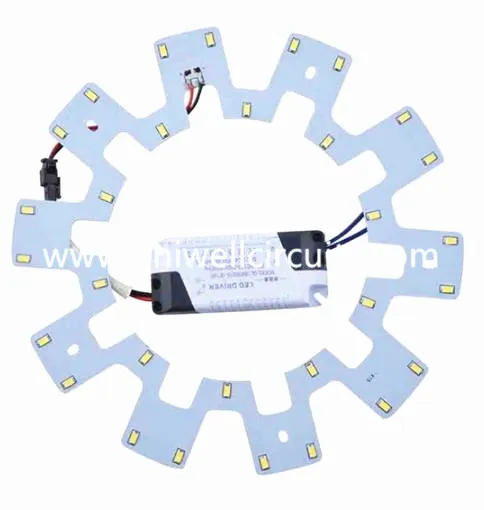 Hliníkové ponorné zlaté obvody