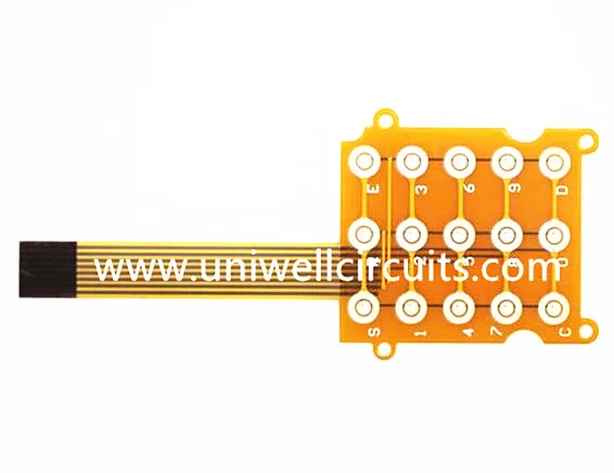 Flexibilná doska obvodov ENIG