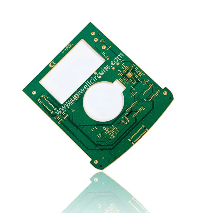 Ponorné zlaté jednovrstvové obvody