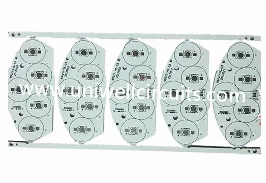 Viacvrstvová hliníková základná doska s plošnými spojmi